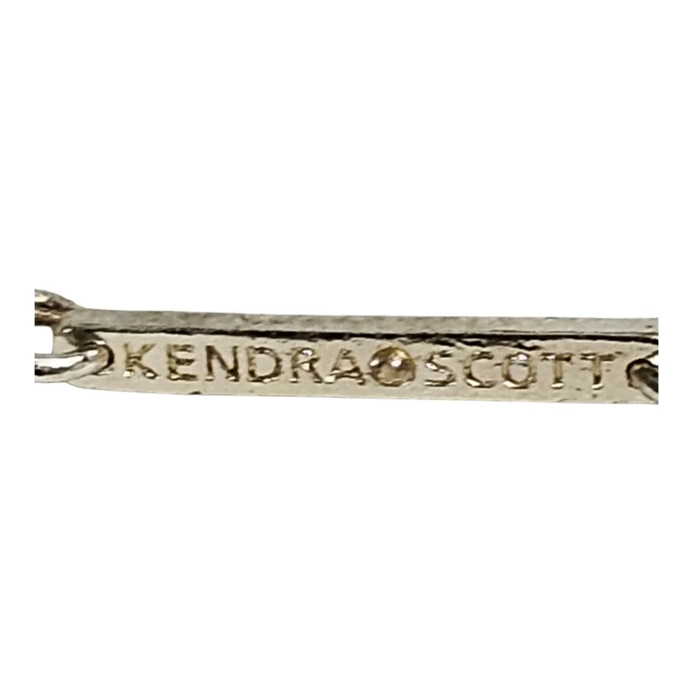 Kendra Scott Gold Plated CZ Pendant 36" Long Necklace - Picture 3 of 5